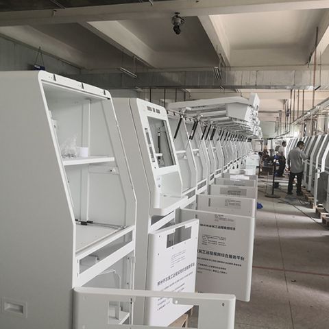 Sheet metal cabinet